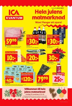 ICA Kvantum - Nacka - Förhandsvisning av reklamblad från butik ICA Kvantum aktuell från 24.11.2025