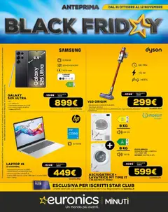 Anteprima del volantino Euronics - Black Friday valido a partire dal 31.10.2025