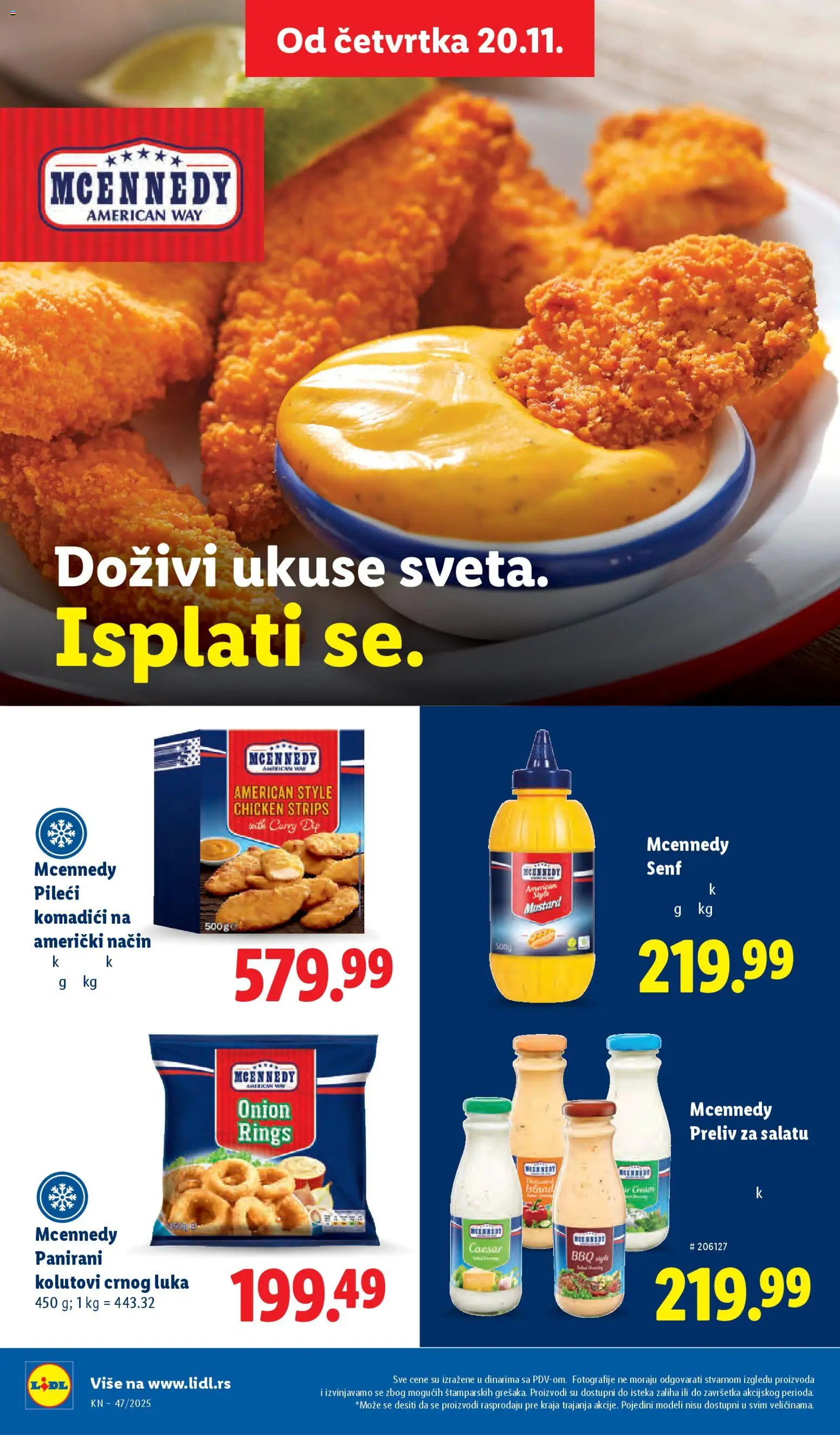 Lidl katalog - važi od 20.11.2025 | Strana: 36 | Proizvode: Senf
