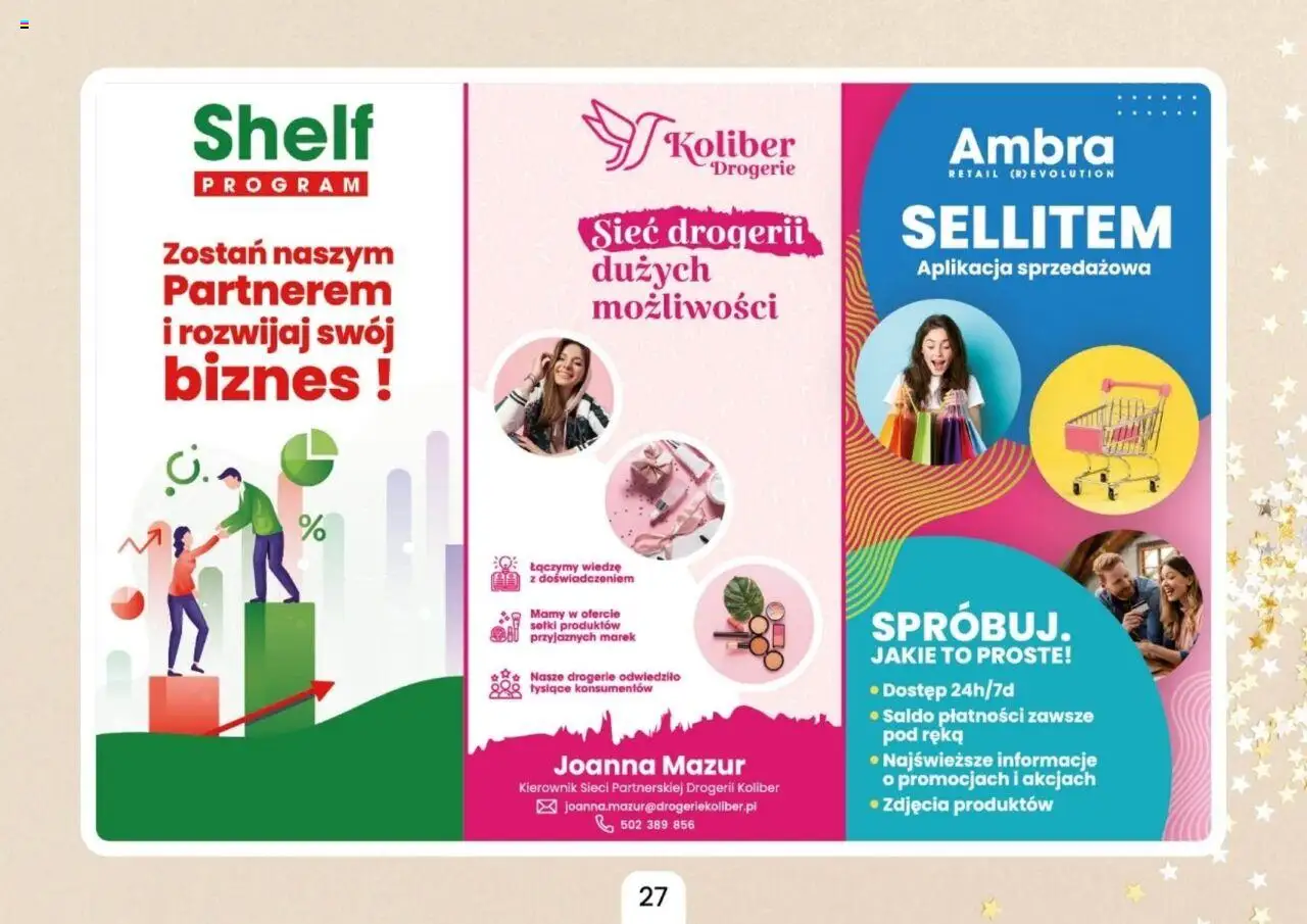 Koliber Gazetka - Katalog targowy od 09.05.2025 | Strona: 27