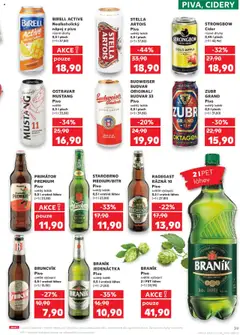 STRONGBOW, Cider různé druhy 0,44 I plech od 10.09.2025 | Strana: 39 | Produkty: Pivo, Cider, Plech, Budvar 33