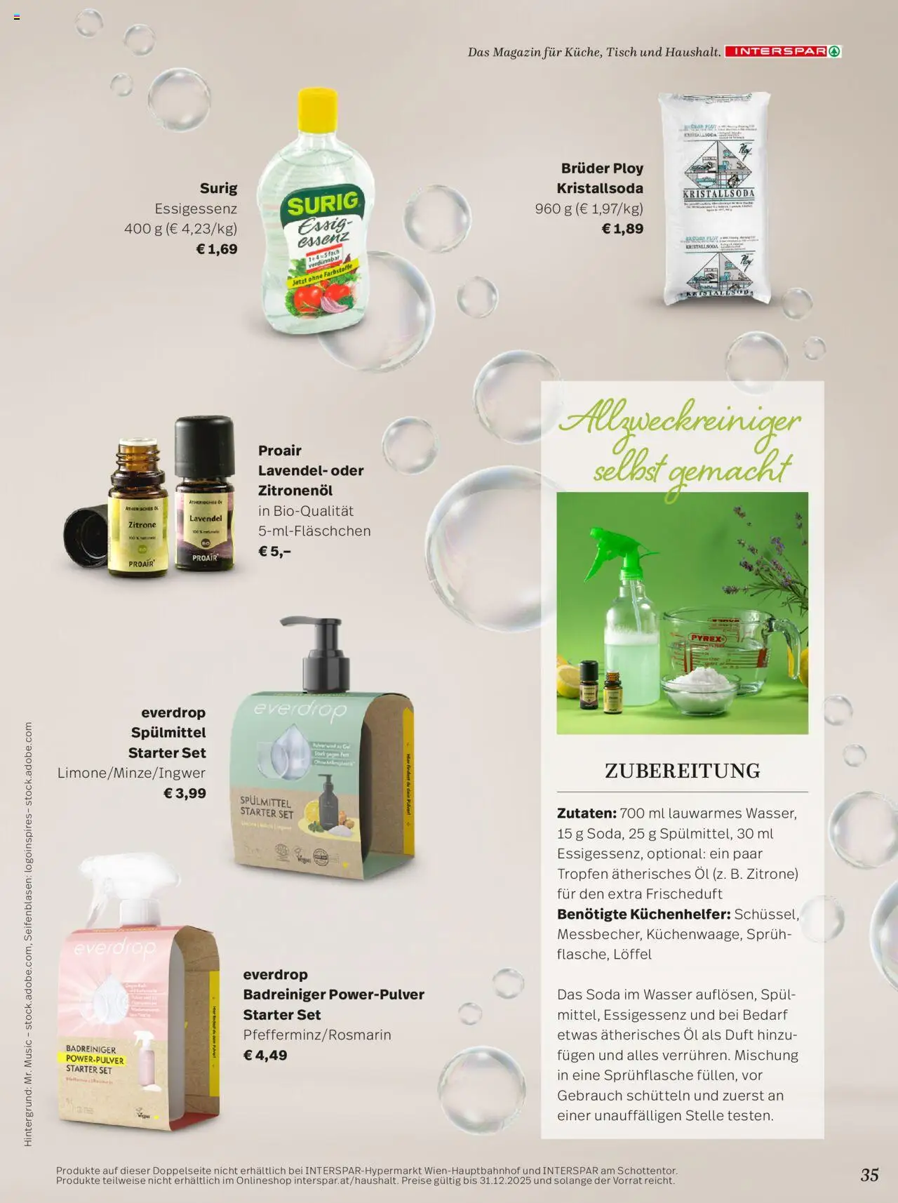 Maximarkt Mein Zuhause gültig ab 29.09.2025 | Seite: 35 | Produkte: Wasser, Zitrone, Duft, Öl