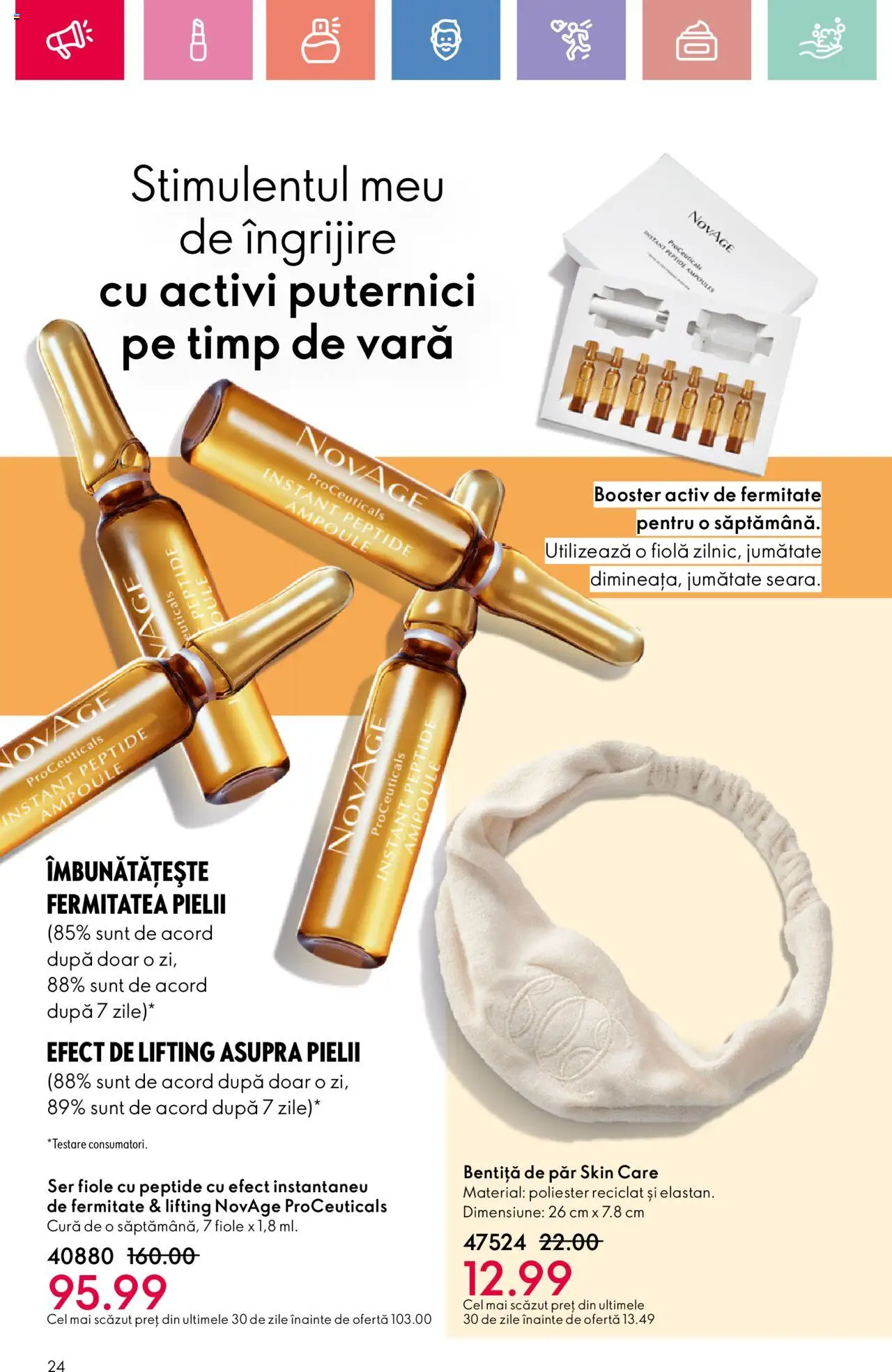 Oriflame catalog 10 2025 – valabil de la 06.07.2025 | Pagină: 24 | Produse: Bentiță de păr