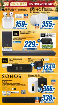 Expert Prospekt 	 ab 08.12.2025 gültig | Seite: 9 | Produkte: Lautsprecher, Airpods, Soundbar, Kopfhörer