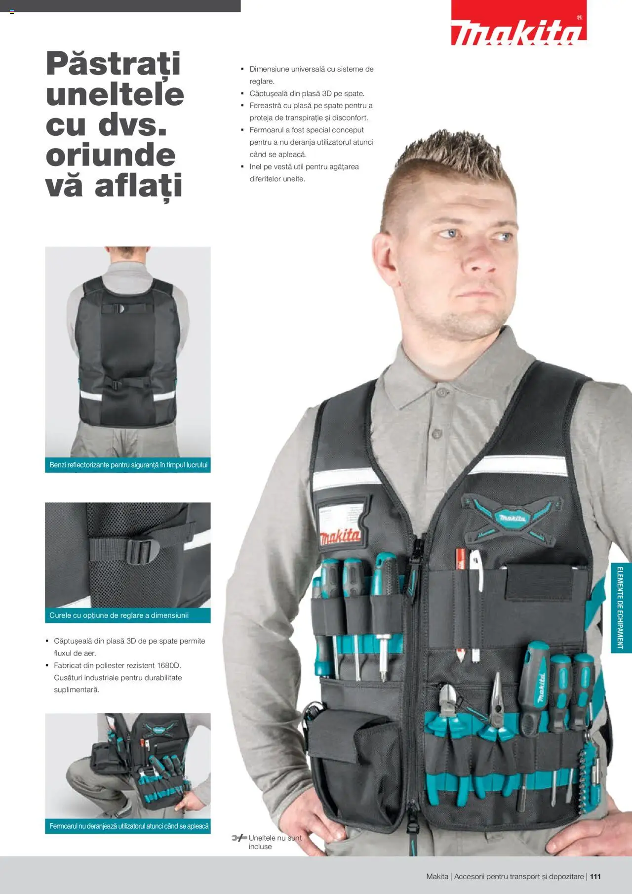 Makita catalog - Accesorii pentru transport si depozitare   – valabil de la 06.09.2021 | Pagină: 111