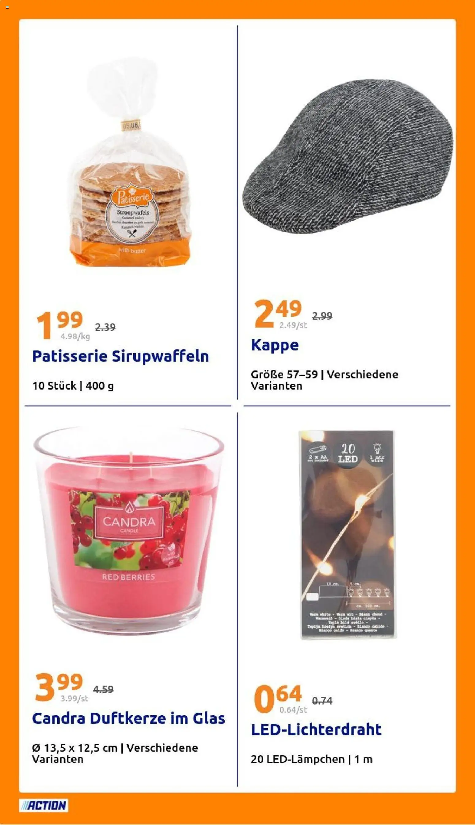 Action Flugblatt gültig ab 29.10.2025 | Seite: 22 | Produkte: Kappe, Butter