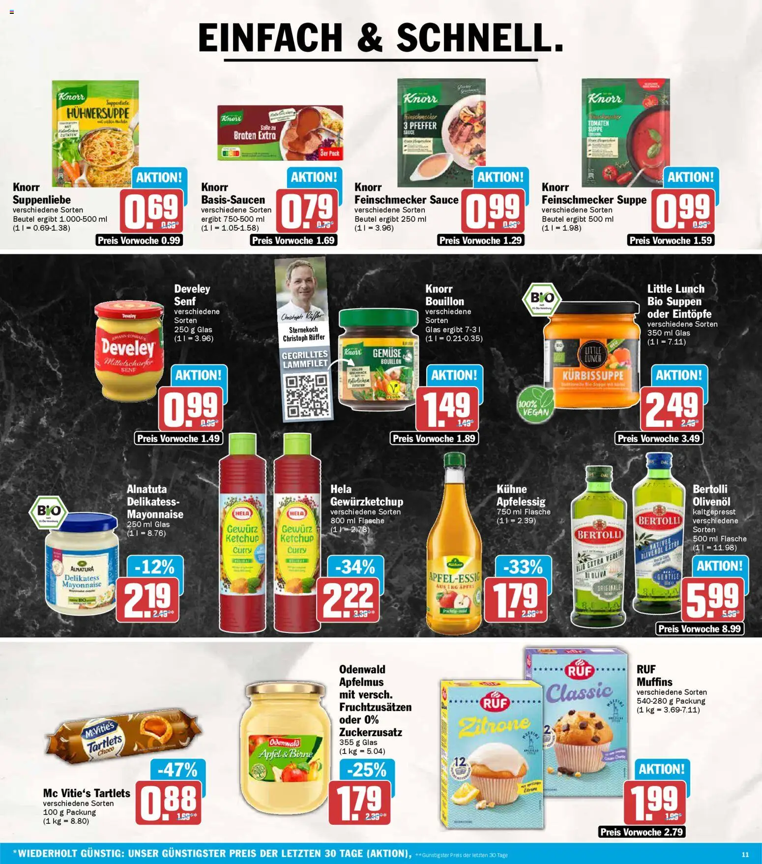 AEZ Prospekt 	 – gültig ab 13.04.2026 | Seite: 11 | Produkte: Olivenol, Äpfel, Zitrone, Birne