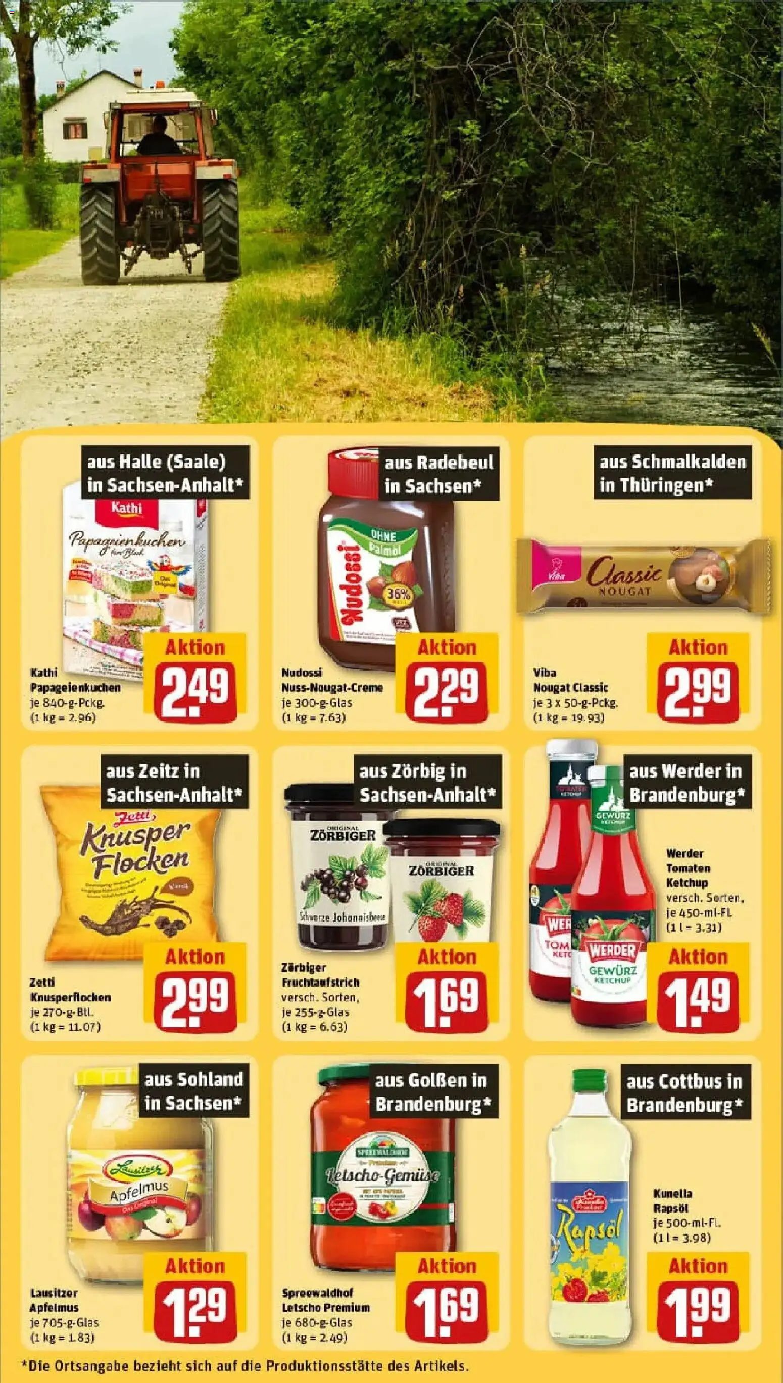 Rewe prospekt Schönebeck (Elbe)	 – gültig ab 26.01.2026 | Seite: 21 | Produkte: Rapsöl, Tomaten, Apple, Flocken
