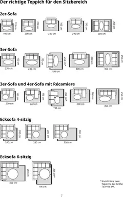 Ikea Teppich - gültig ab dem 10.07.2025 | Seite: 7 | Produkte: Ecksofa, Teppich