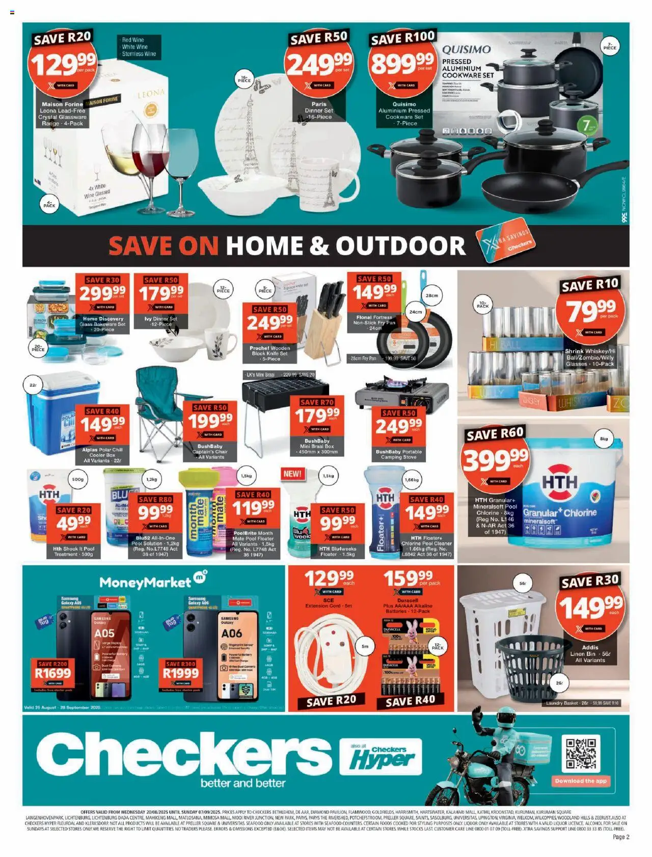 Checkers Northern Cape - August Month-End Promotion │ valid from 20.08.2025 | Page: 14 | Products: Knife set, Box, Cooler, Seafood