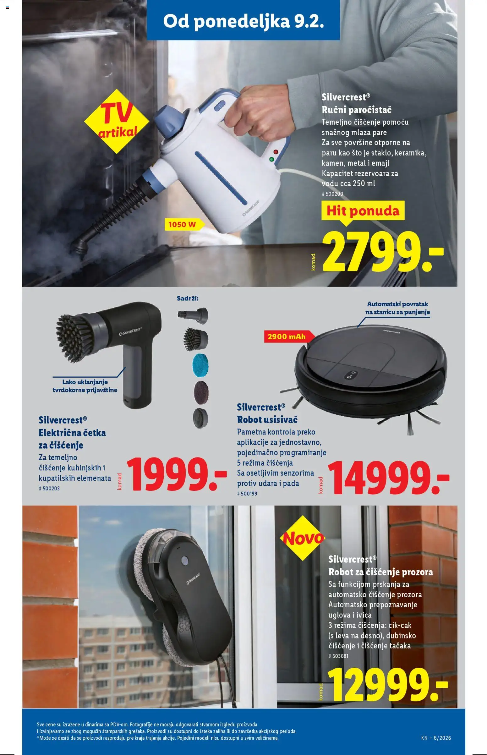 Lidl katalog - važi od 05.02.2026 | Strana: 69 | Proizvode: Usisivač, Silvercrest, Robot, Robot usisivač