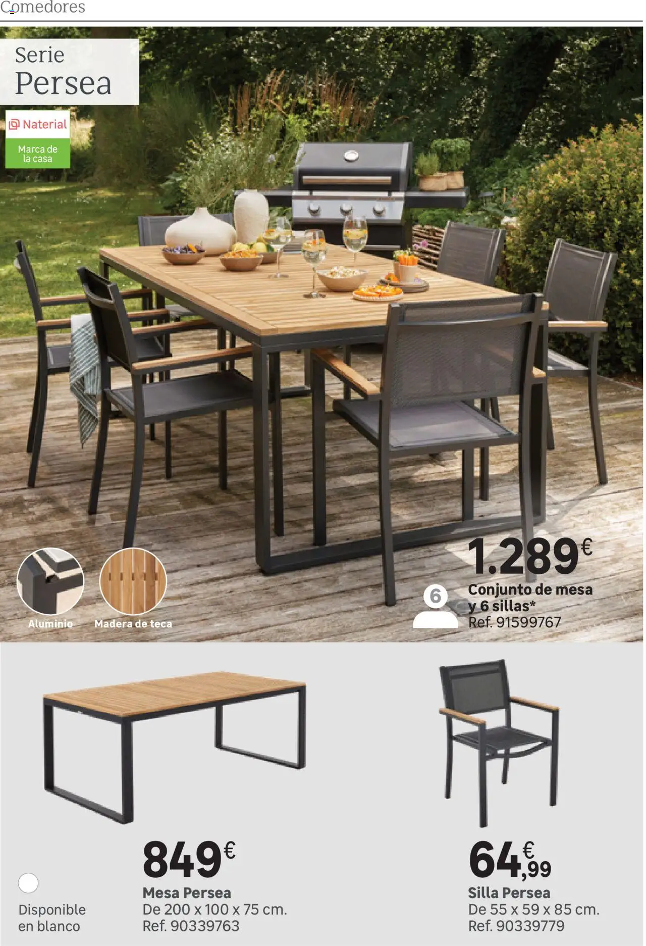 Leroy Merlin catálogo │ válido desde el 25.03.2025 | Página: 55 | Productos: Mesa, Silla