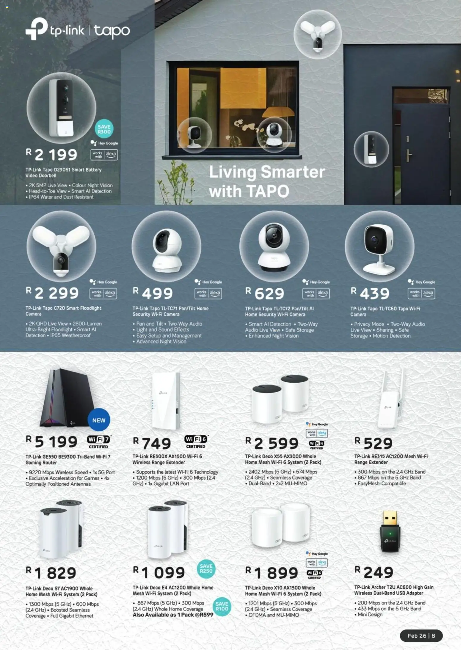 New Computer Mania catalogue – valid from 01.02.2026 | Page: 9 | Products: Camera, USB, Battery, Light