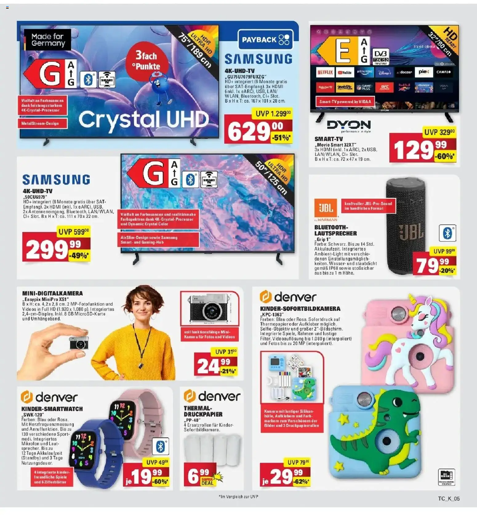 Angebote – gültig ab 30.03.2026 | Seite: 71 | Produkte: Mikrofon, Red bull, Samsung, Wasser