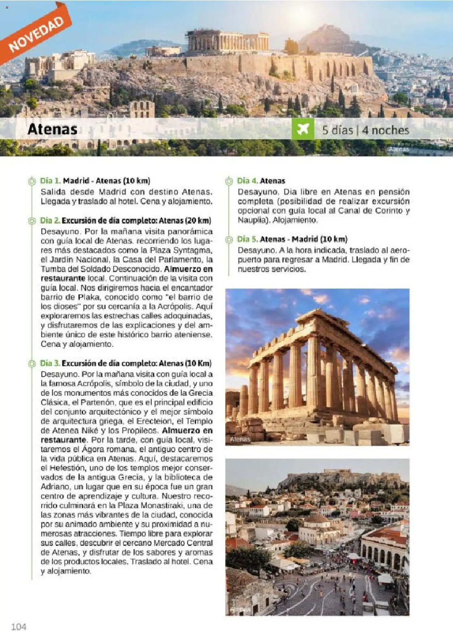 Viajes El Corte Inglés Rutas Culturales de la Comunidad de Madrid │ válido desde el 01.04.2026 | Página: 104 | Productos: Biblioteca