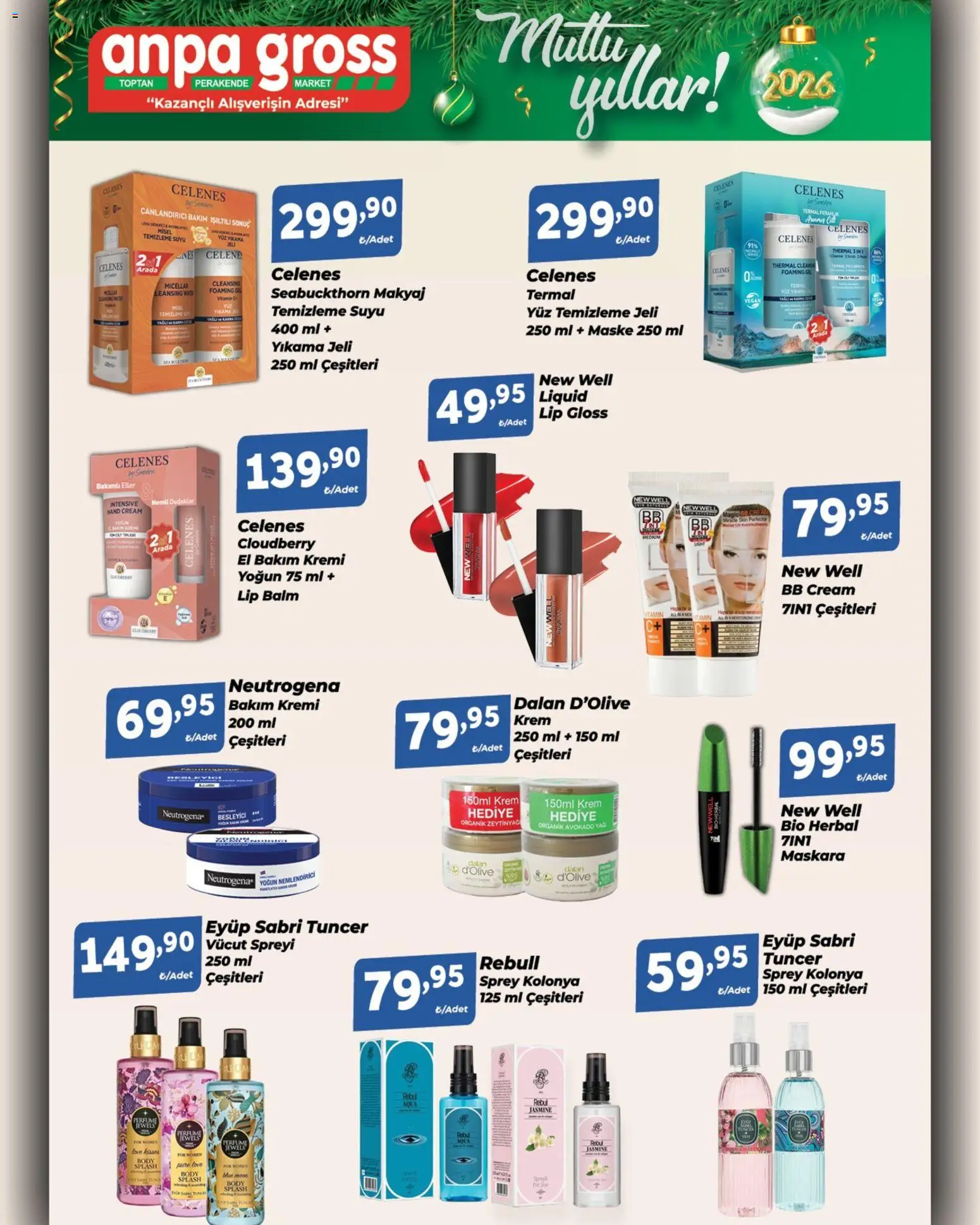 Anpa Gross Katalog - 20.12.2025 tarihinden itibaren geçerlidir | Sayfa: 18 | Ürünler: Krem, Maske, Makyaj, Avokado