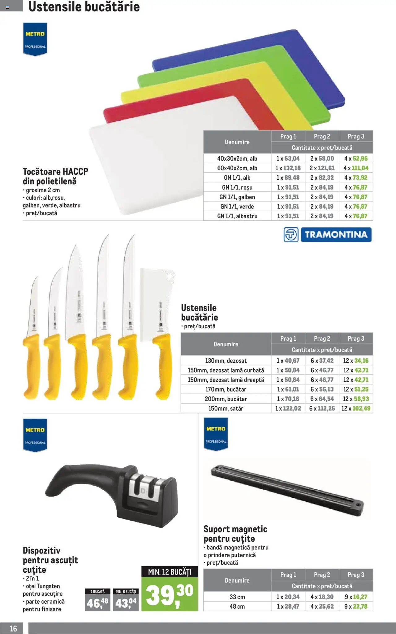 Metro catalog - Soluții Nealimentare pentru HoReCa – valabil de la 01.07.2025 | Pagină: 16 | Produse: Suport magnetic, Bucătărie, Su sebili