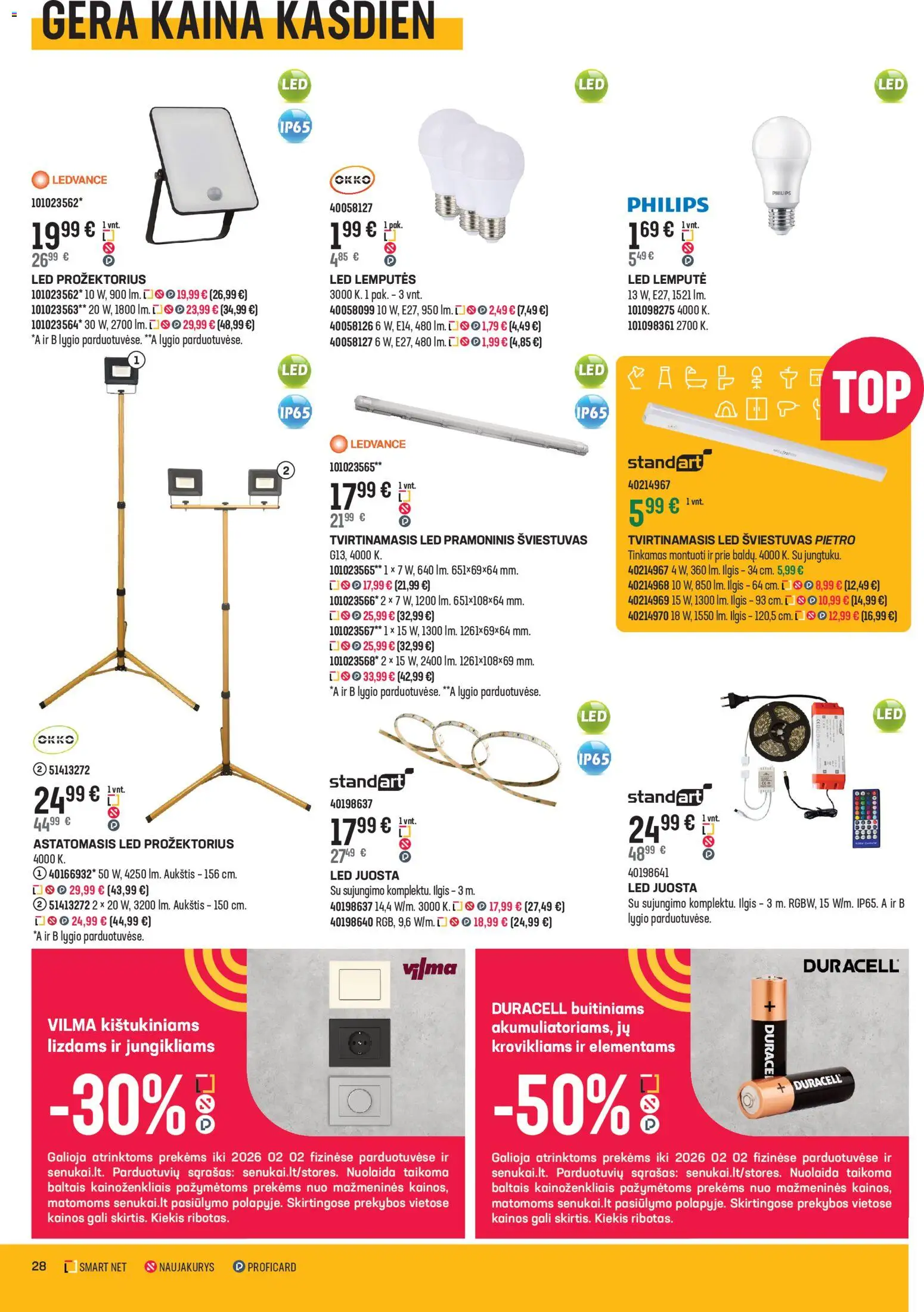 Senukai akcijos nuo 07.01.2026 | Puslapis: 28