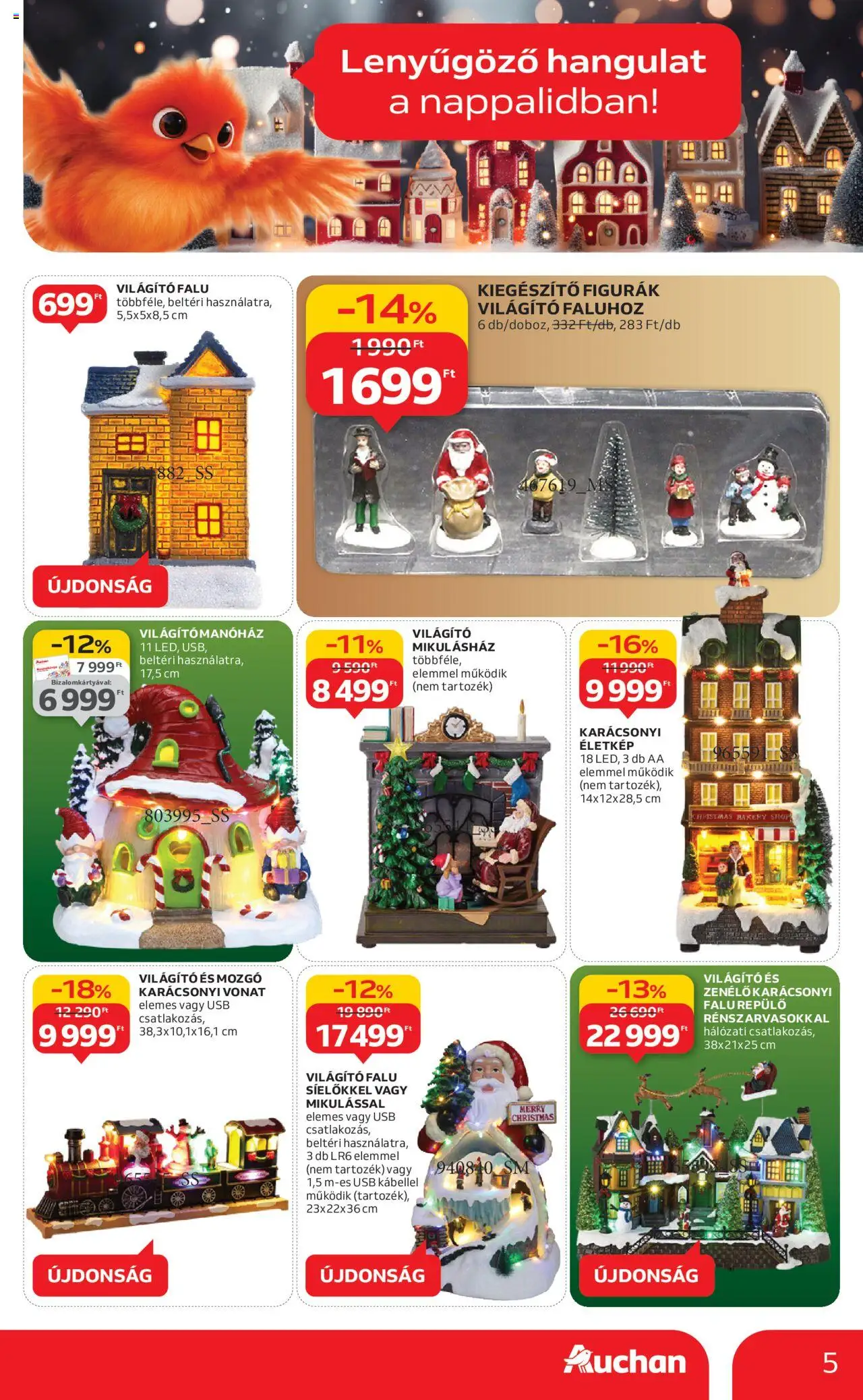 Auchan akciós ujság - amely érvényes a következő dátumtól: 16.10.2025 | Oldal: 5 | Termékek: USB