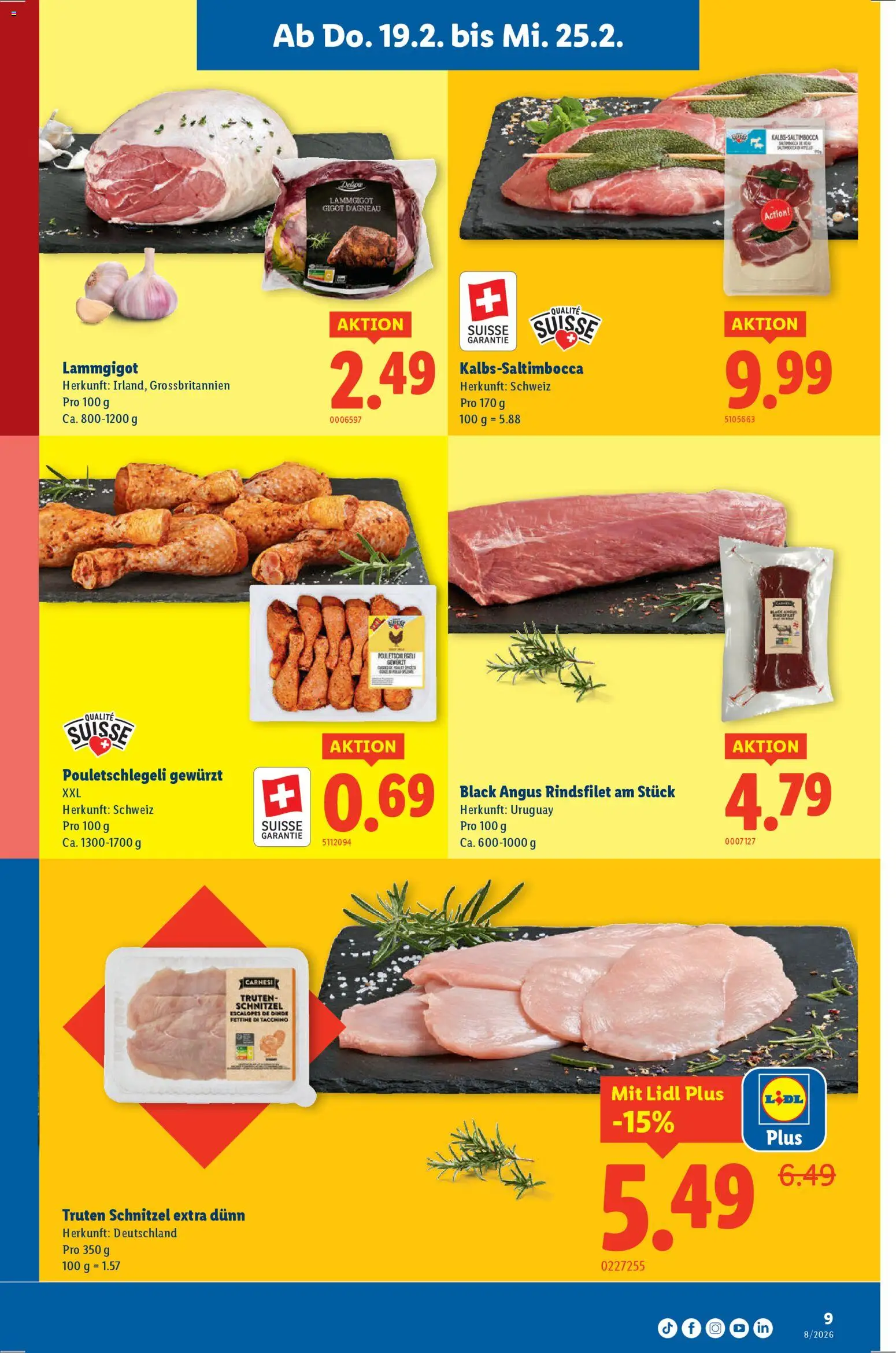 Lidl Aktionen – gültig ab 19.02.2026 | Seite: 9