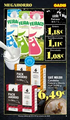 Vista previa Gadis folleto válido desde el 23.10.2025 | Página: 9