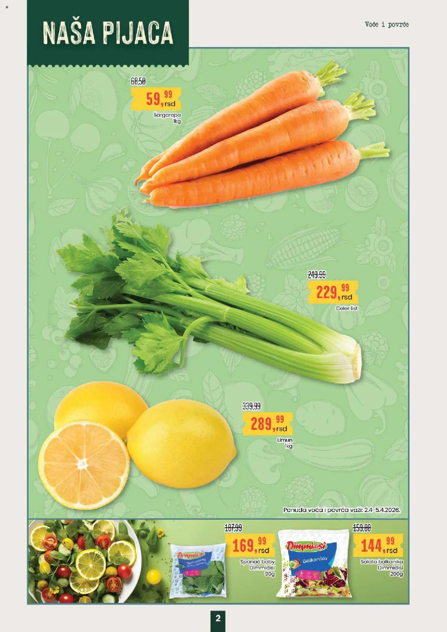 Aroma Market katalog - važi od 02.04.2026 | Strana: 2