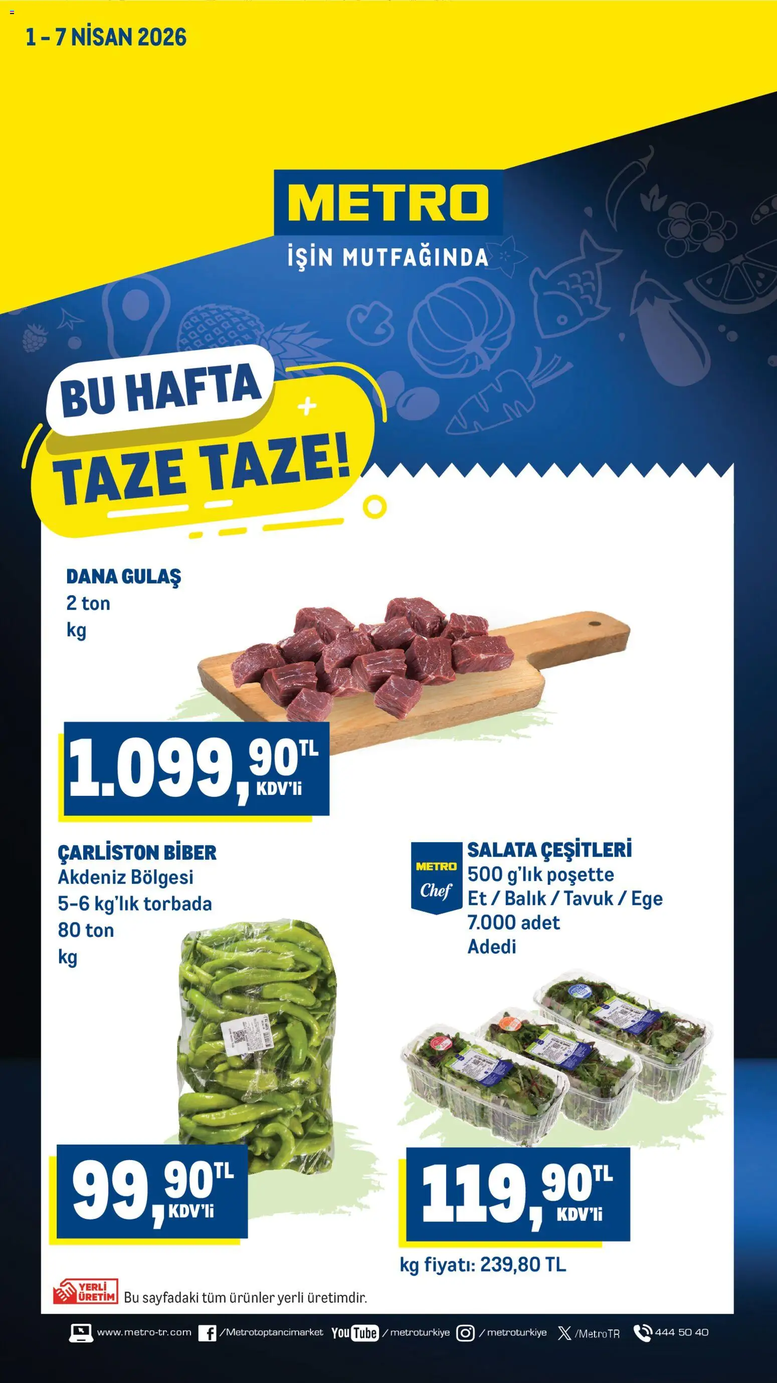 Metro Katalog - 01.04.2026 tarihinden itibaren geçerlidir | Sayfa: 1