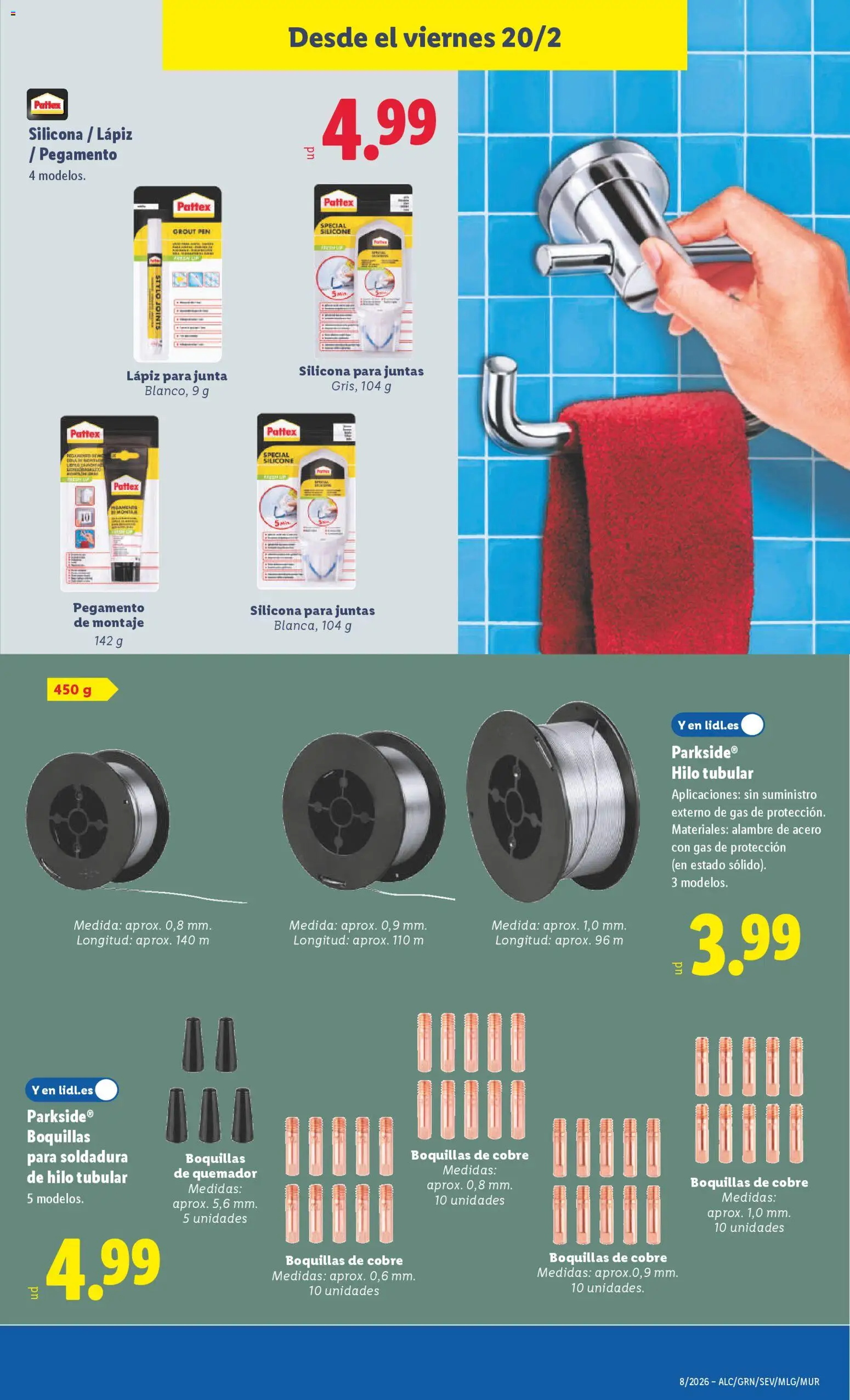 Lidl folleto de bazar │ válido desde el 16.02.2026 | Página: 25