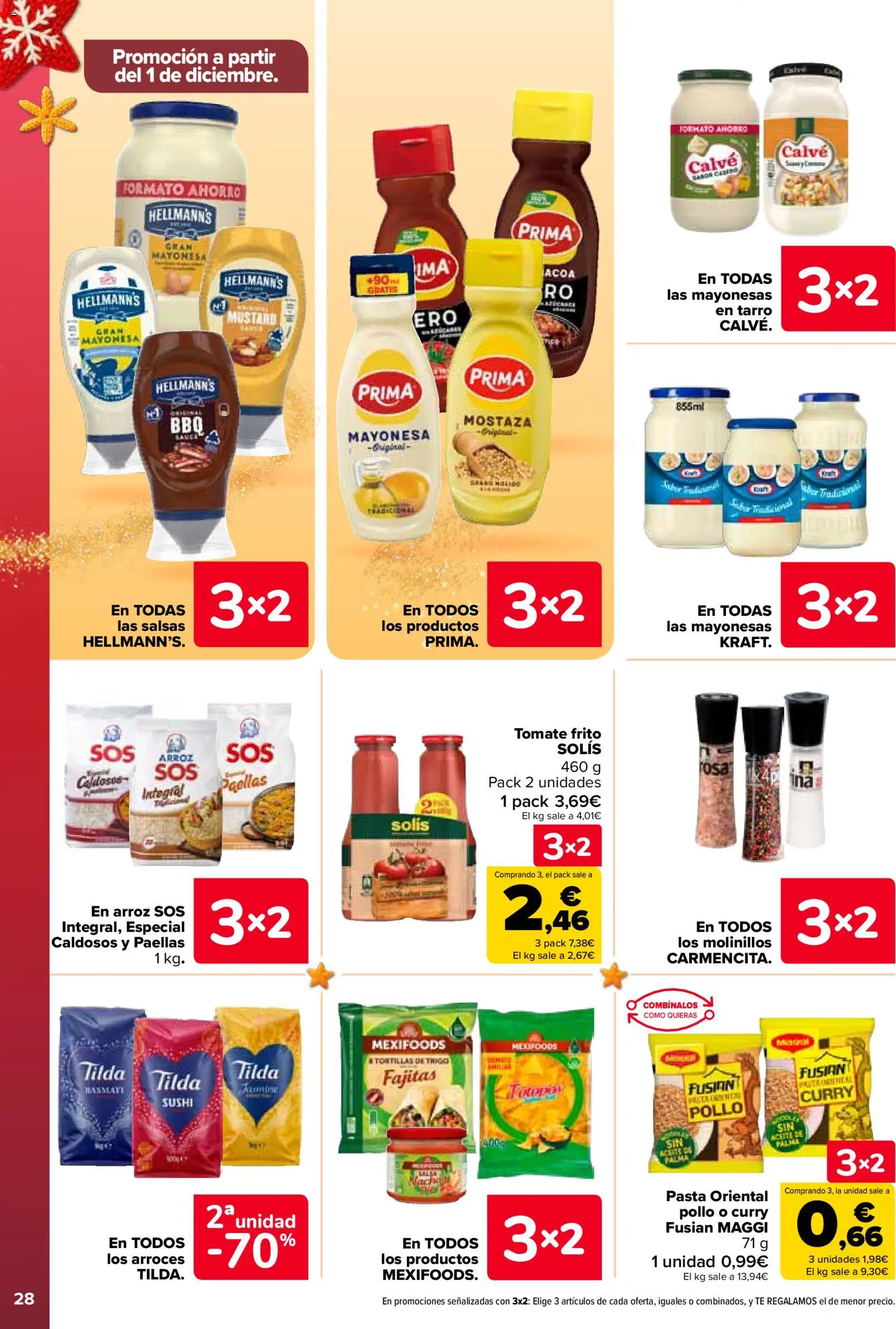 Carrefour folleto │ válido desde el 25.11.2025 | Página: 30 | Productos: Arroz, Té, Οθόνη προβολής, Σιδερώστρα