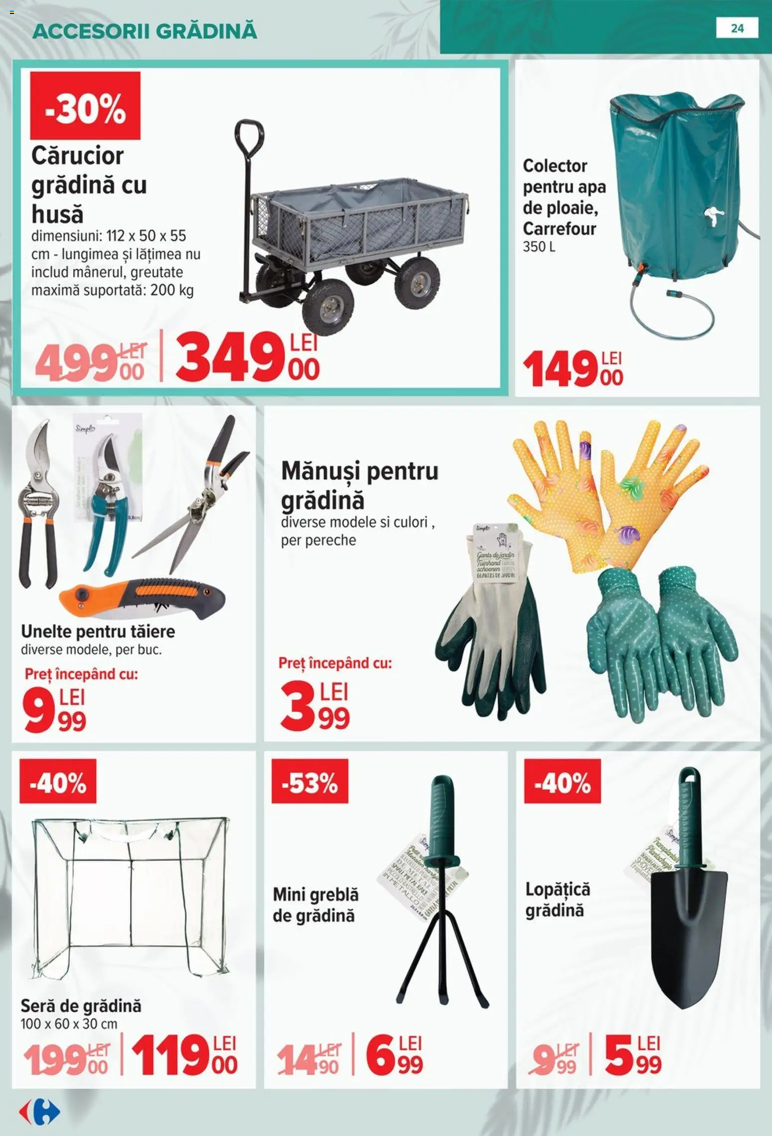 Noul catalog Carrefour – valabil de la 11.02.2026 | Pagină: 24 | Produse: Mănuși, Apă