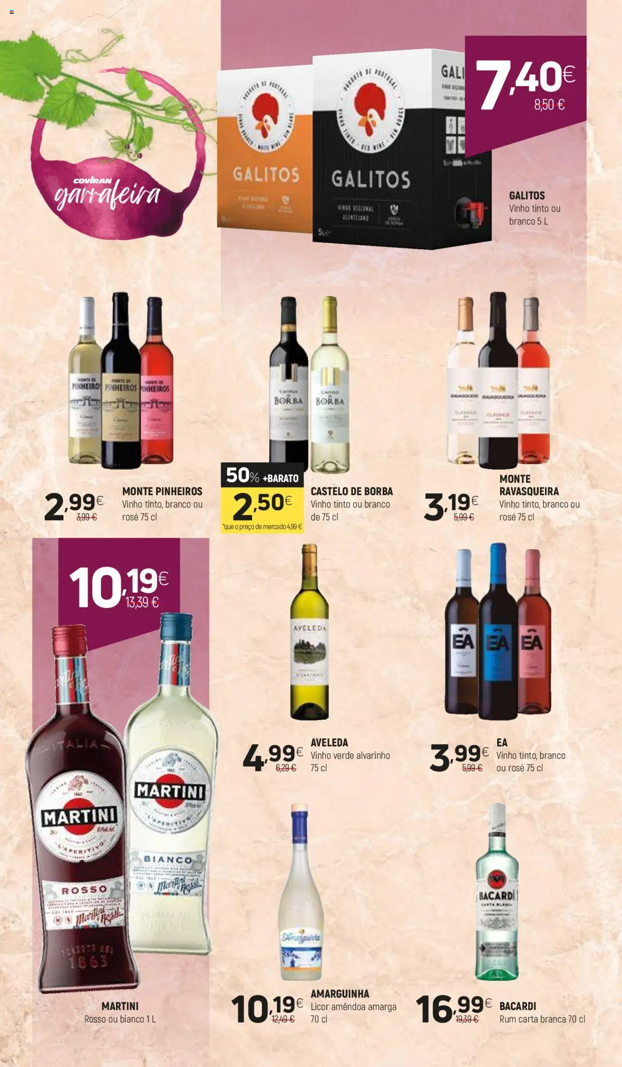 Coviran folheto │ válido de 07.10.2025 | Página: 16 | Produtos: Rum, Licor, Vinho, Vinho tinto