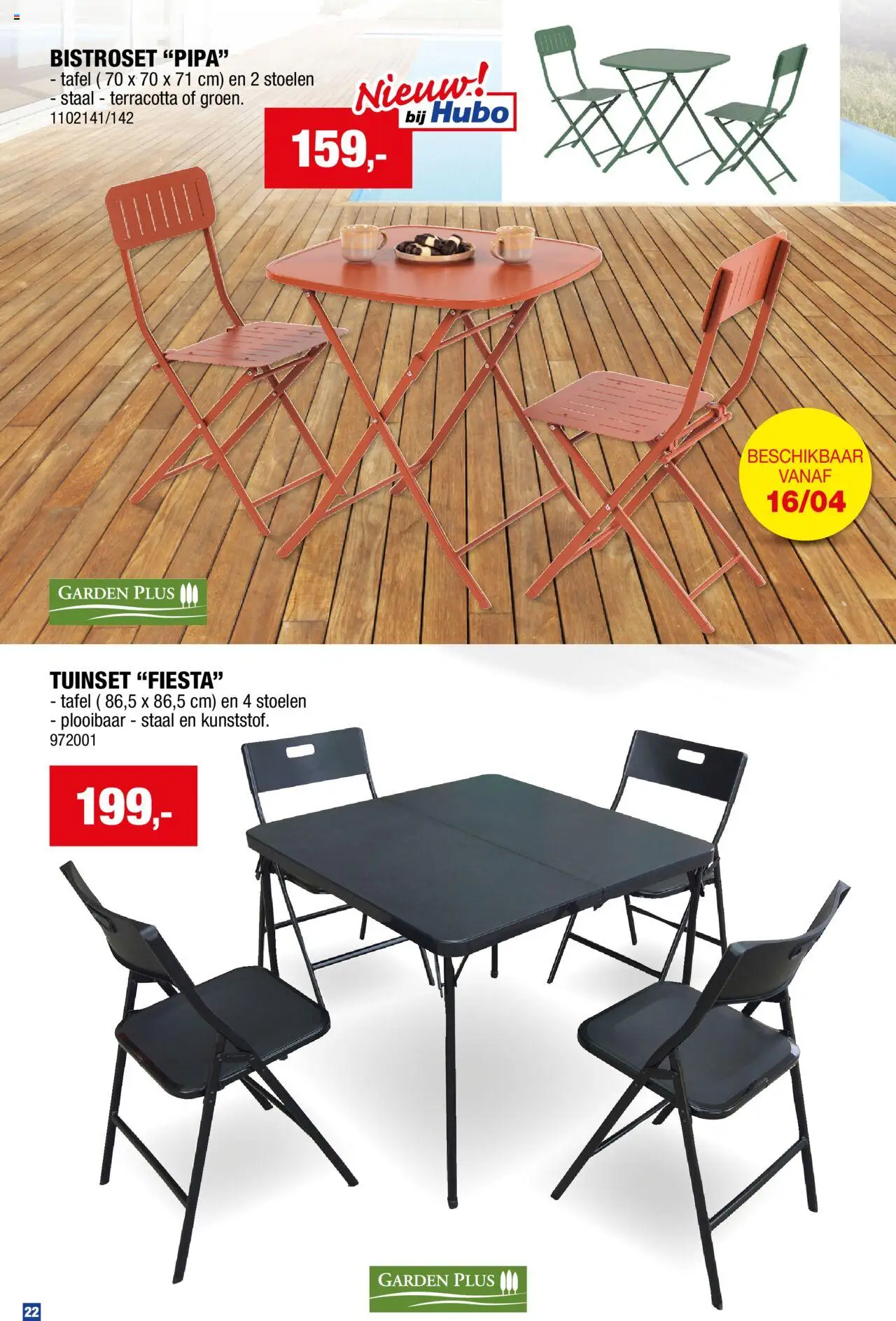  | Pagina: 22 | Producten: Tafel