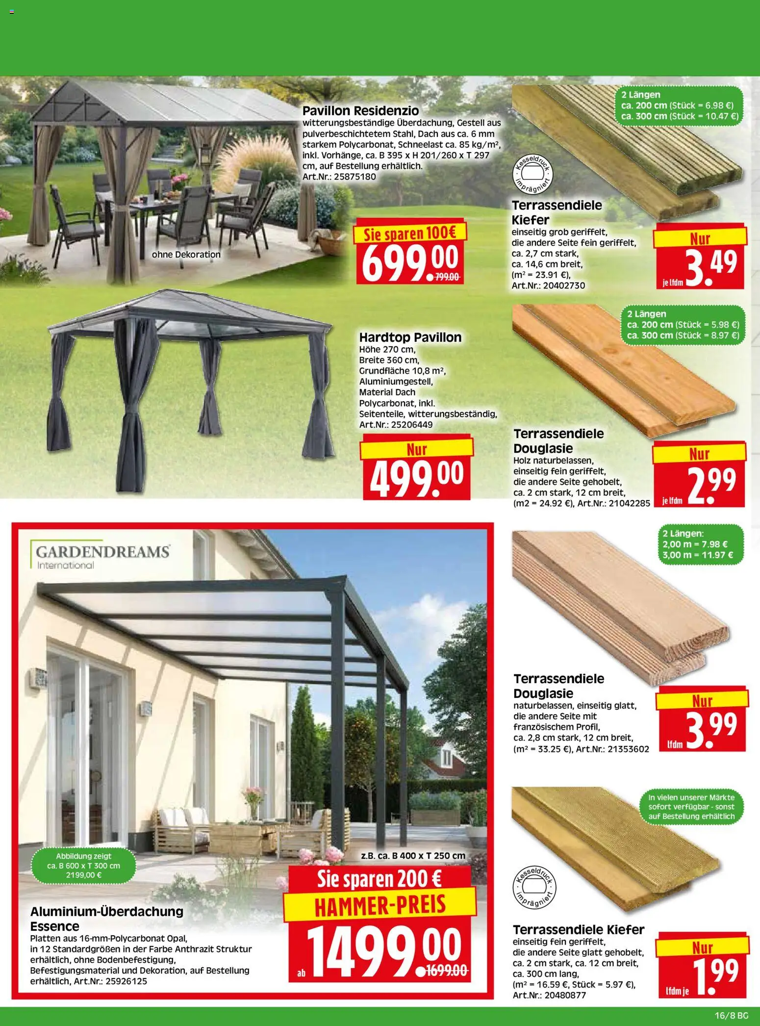 HERKULES Bau & Garten – gültig ab 13.04.2026 | Seite: 8