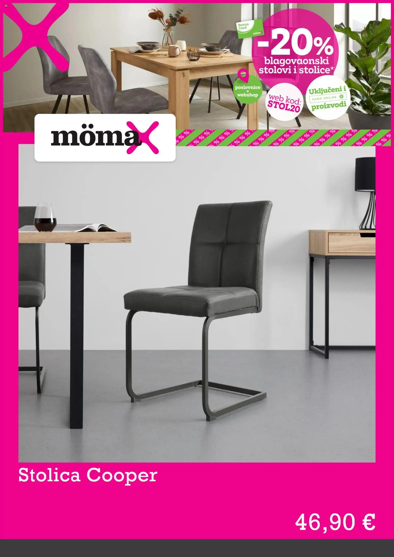Mömax katalog | vrijedi od 09.04.2026 | Stranica: 5 | Proizvodi: Stolica
