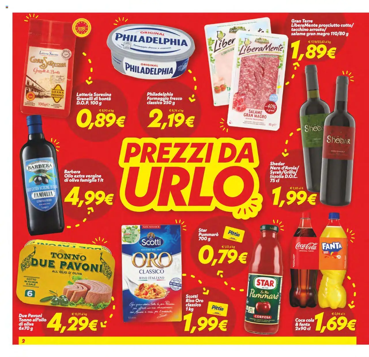 Volantino SuperConveniente del 03.10.2025 | Pagina: 2 | Prodotti: Salame, Sale, Olio, Olio extra vergine