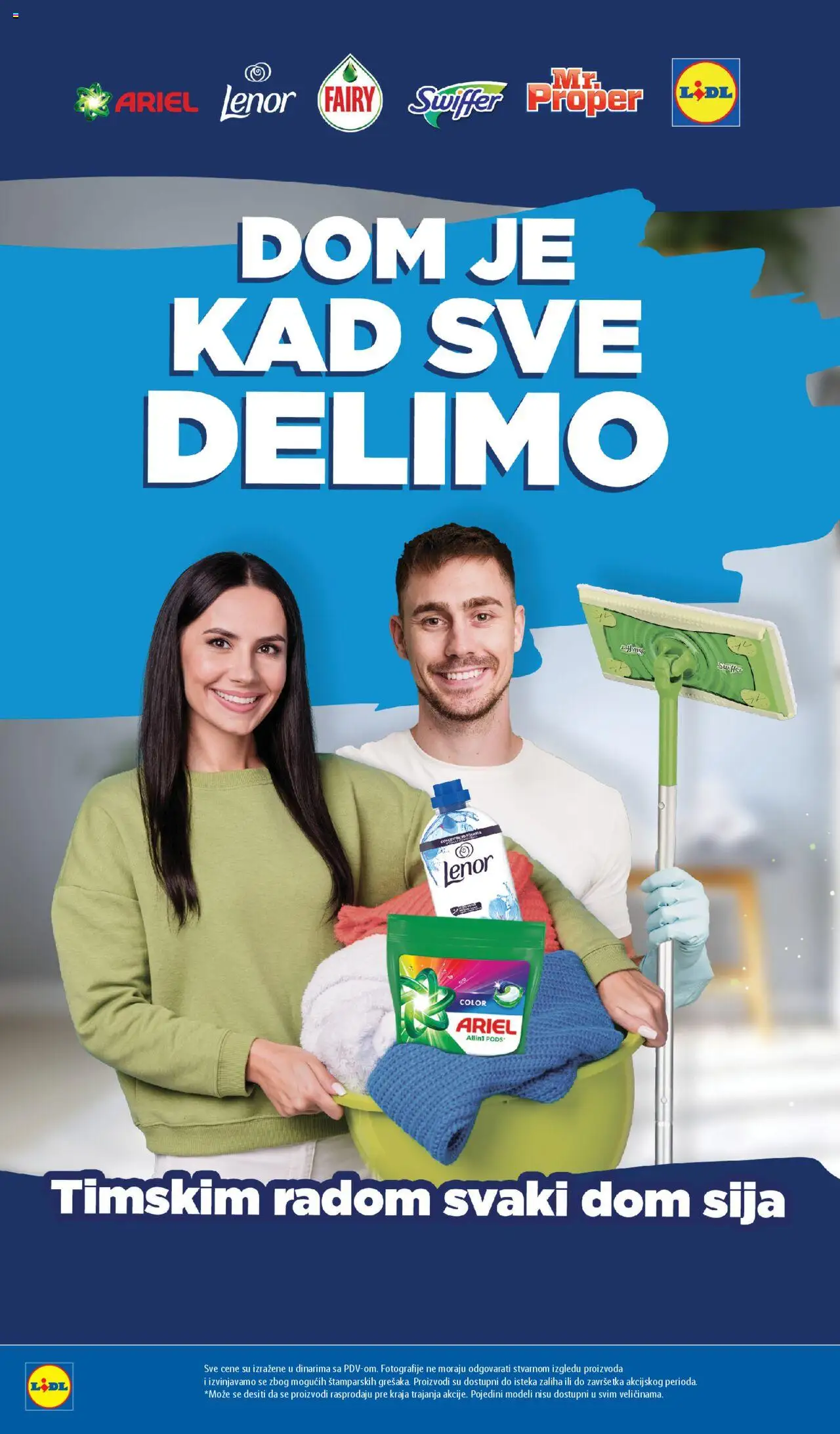 Lidl katalog - važi od 21.08.2025 | Strana: 50 | Proizvode: Ariel, Lenor