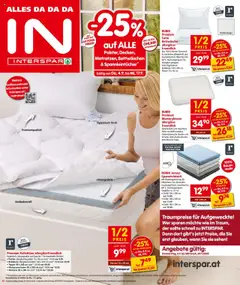 Interspar Flugblatt gültig ab 04.09.2025 | Seite: 10 | Produkte: Hülle, Matratze