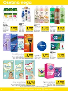 Tuš katalog akcije – veljaven od 01.02.2026 | Stran: 22 | Izdelki: Higienski vložki, Vložki, Robčki, Krema