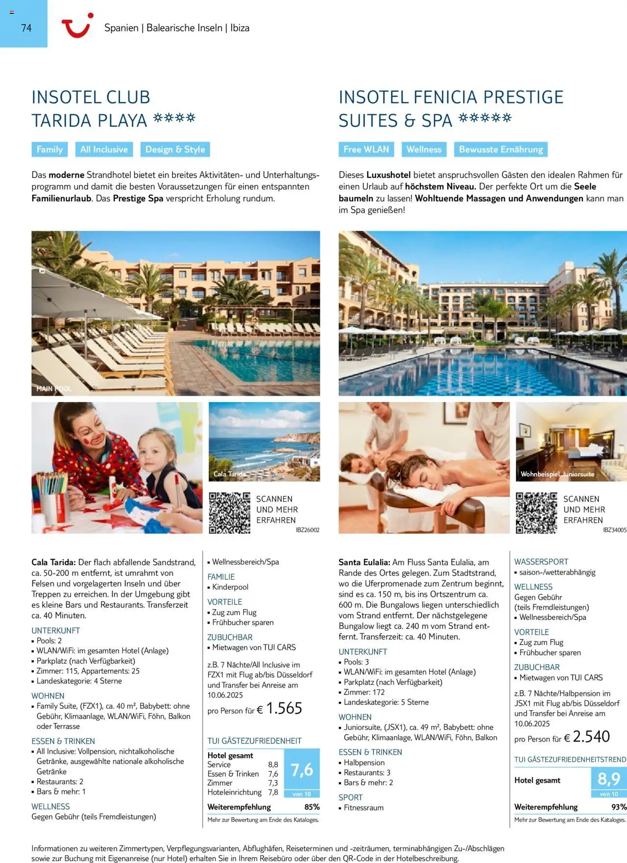 Aida - Südeuropa & Nordafrika 2025/26 – gültig ab 01.01.2025 | Seite: 74 | Produkte: Babybett