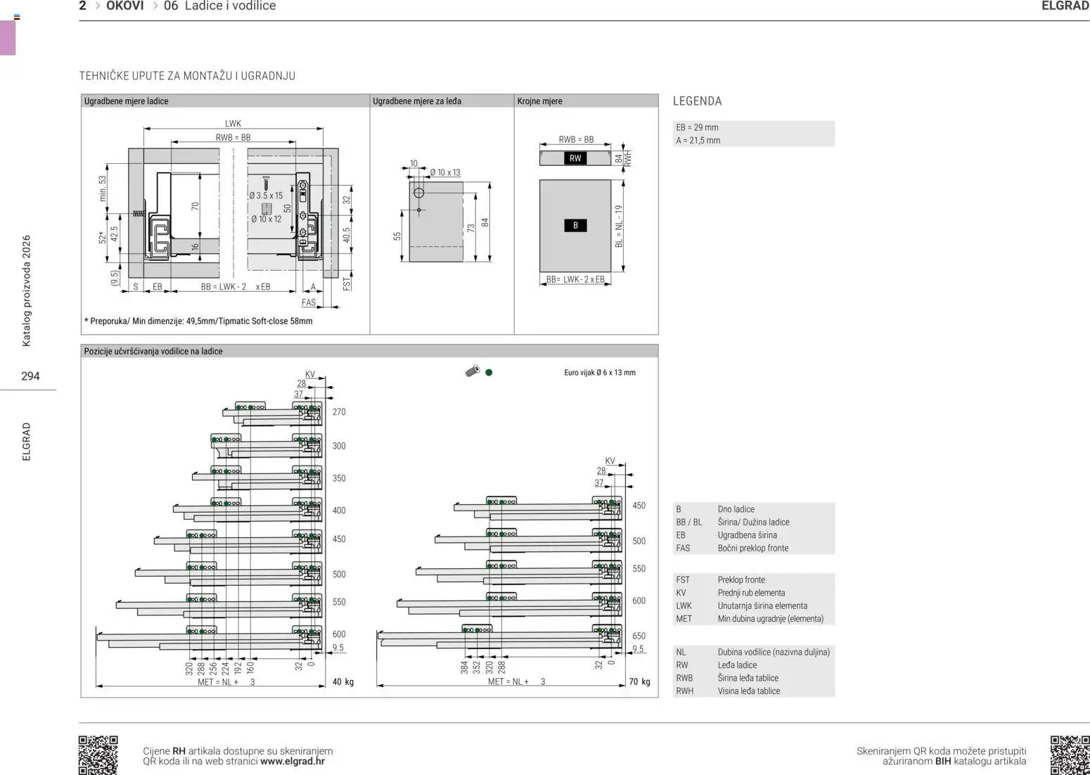 Elgrad katalog | vrijedi od 14.04.2026 | Stranica: 7 | Proizvodi: Ladice