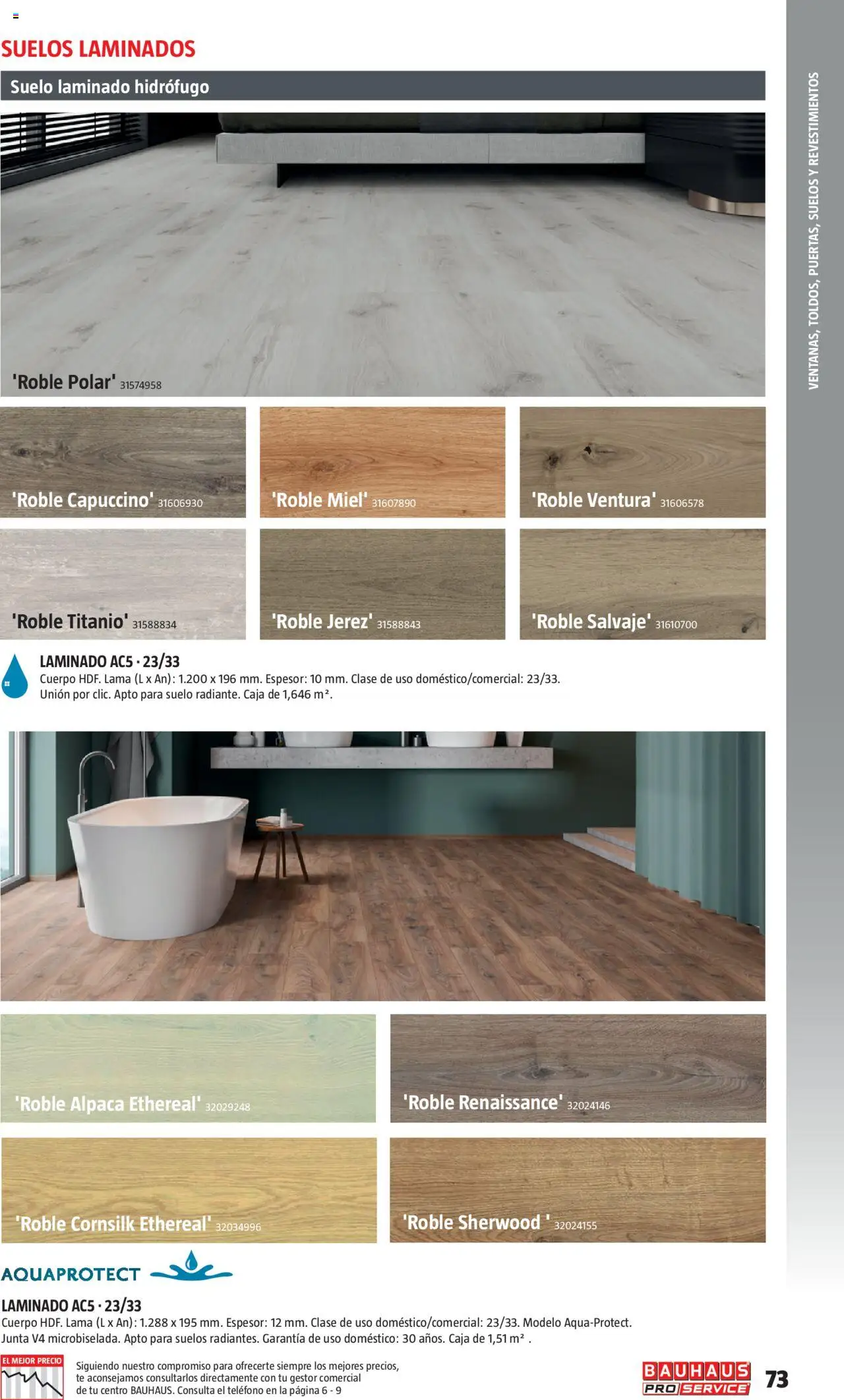 Bauhaus - ProService  │ válido desde el 24.02.2025 | Página: 73 | Productos: Té, Teléfono, Caja