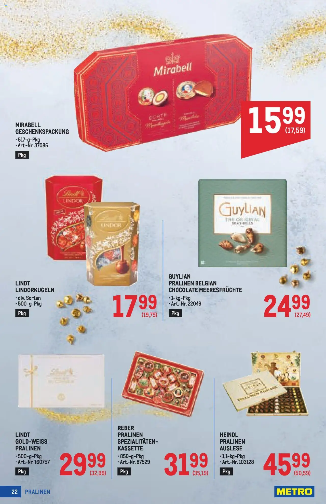 Metro  Deko & Geschenke gültig ab 16.10.2025 | Seite: 22 | Produkte: Meeresfrüchte
