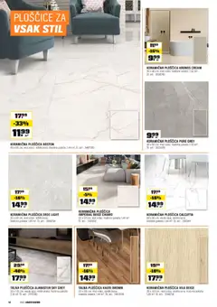 OBI katalog akcije – veljaven od 01.12.2025 | Stran: 10 | Izdelki: Ploščice