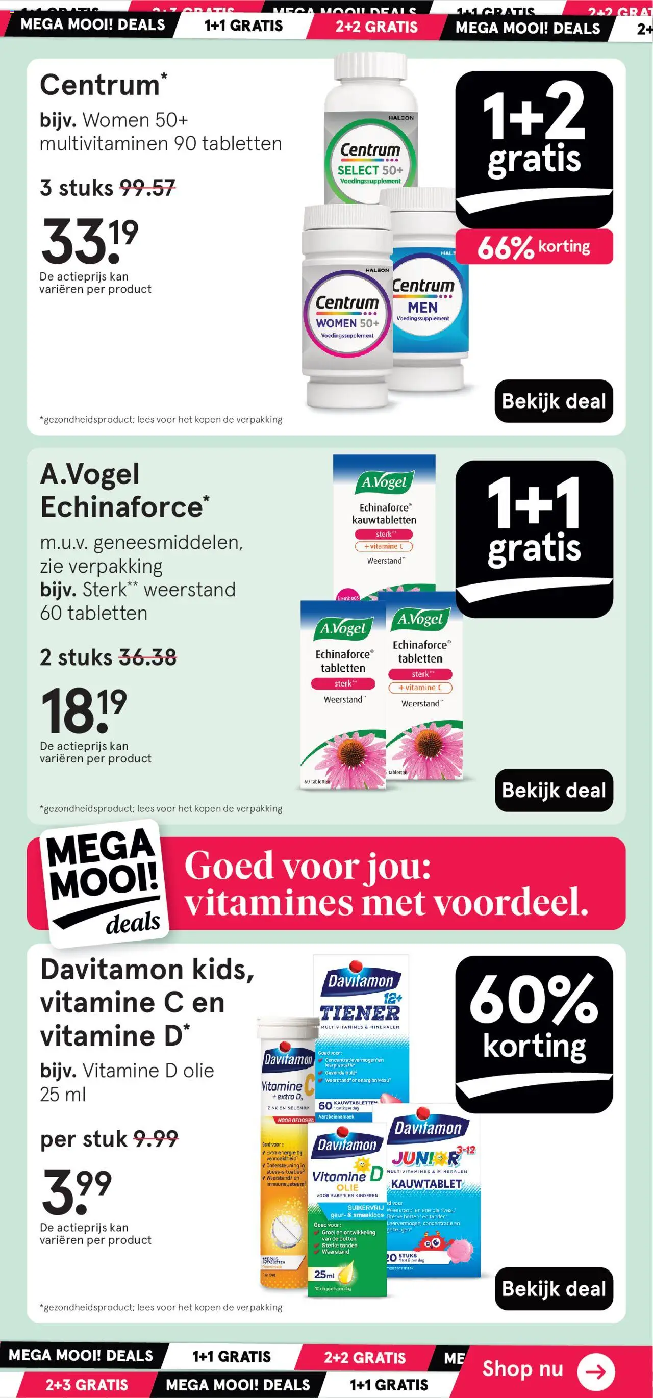 {H1} | Pagina: 8 | Producten: Geur, Centrum, Vitamine D, Vitamine C