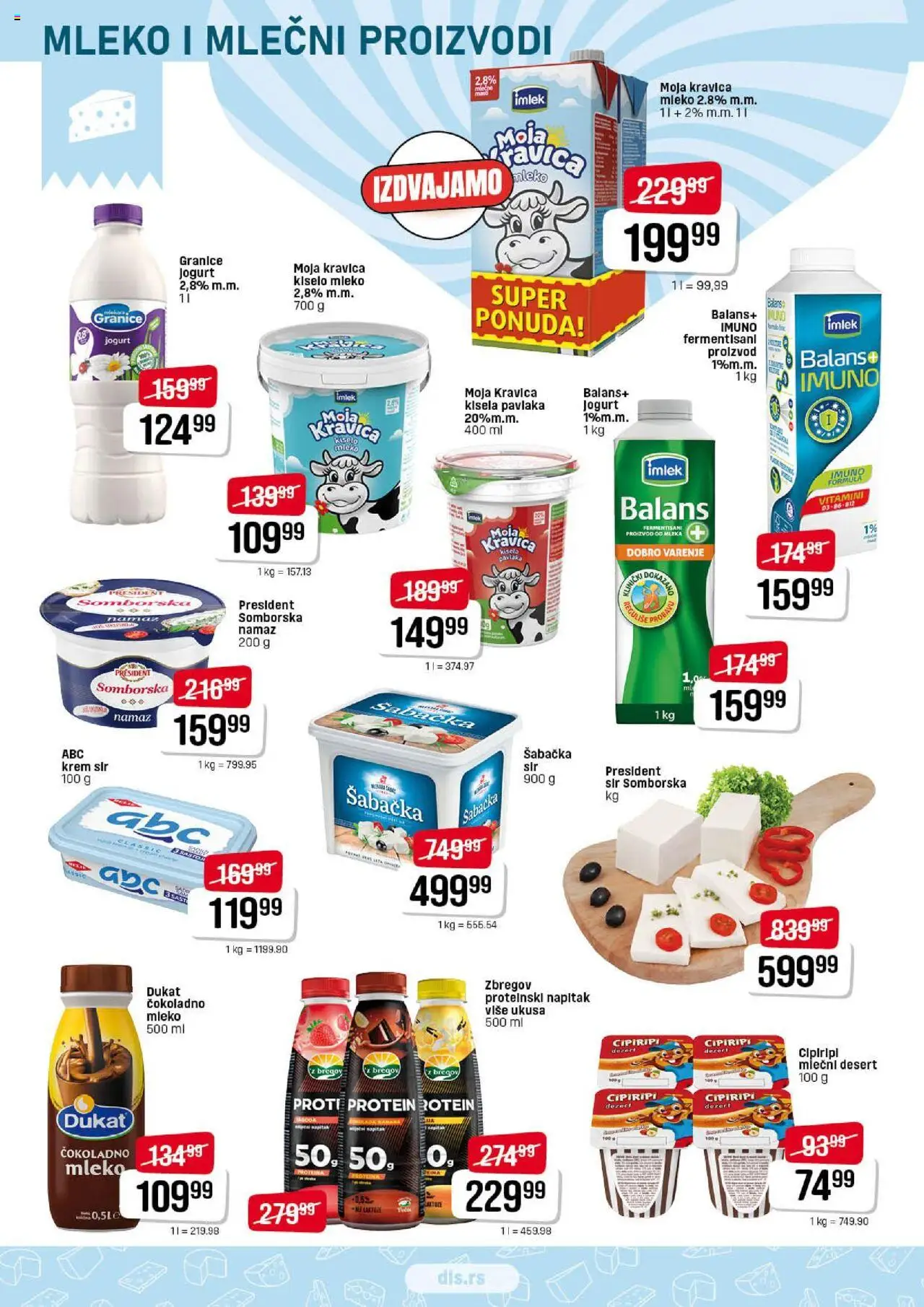 DIS katalog - važi od 14.08.2025 | Strana: 4 | Proizvode: Protein, Moja kravica, Sir, Pavlaka