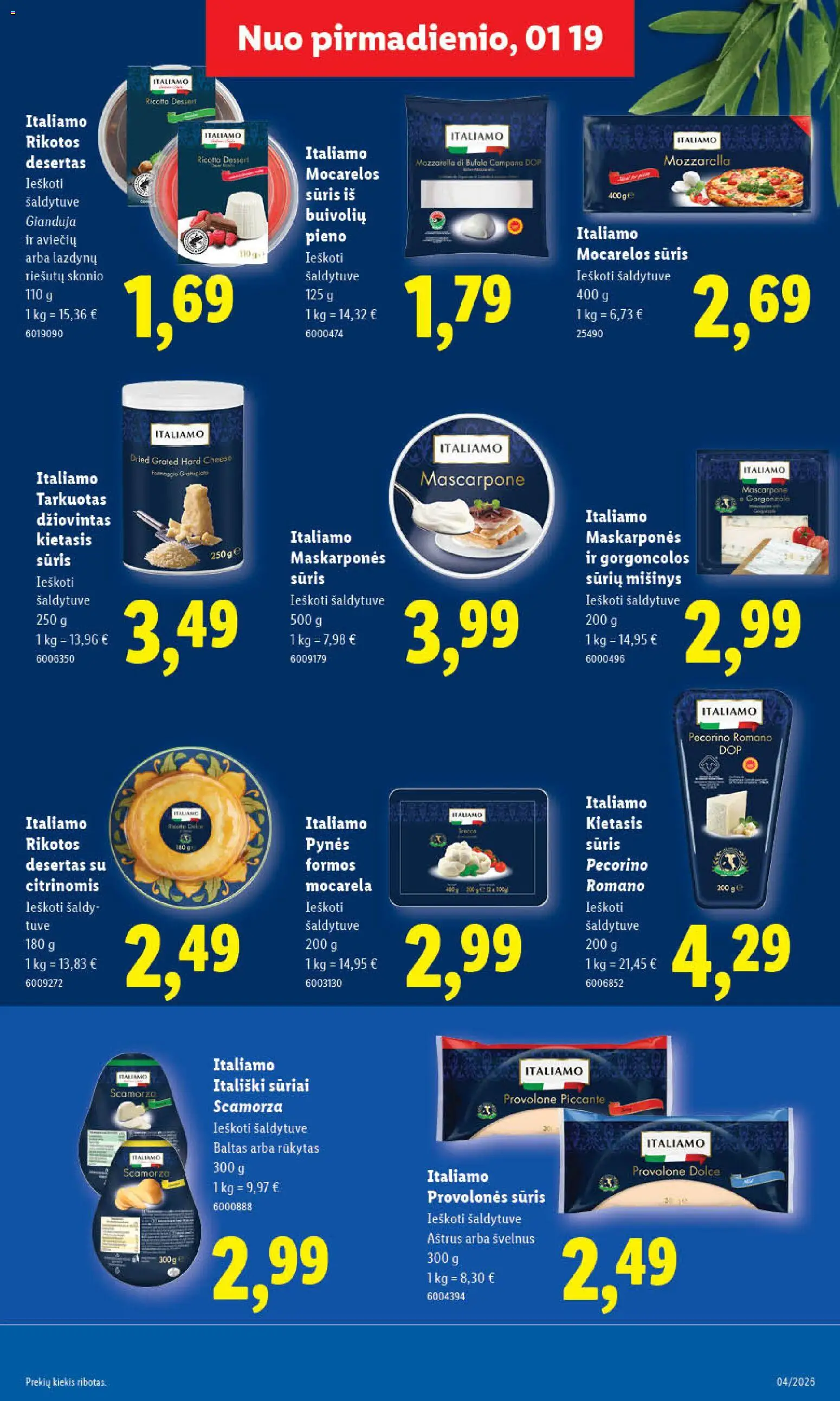 LIDL akcijos nuo 19.01.2026 | Puslapis: 13