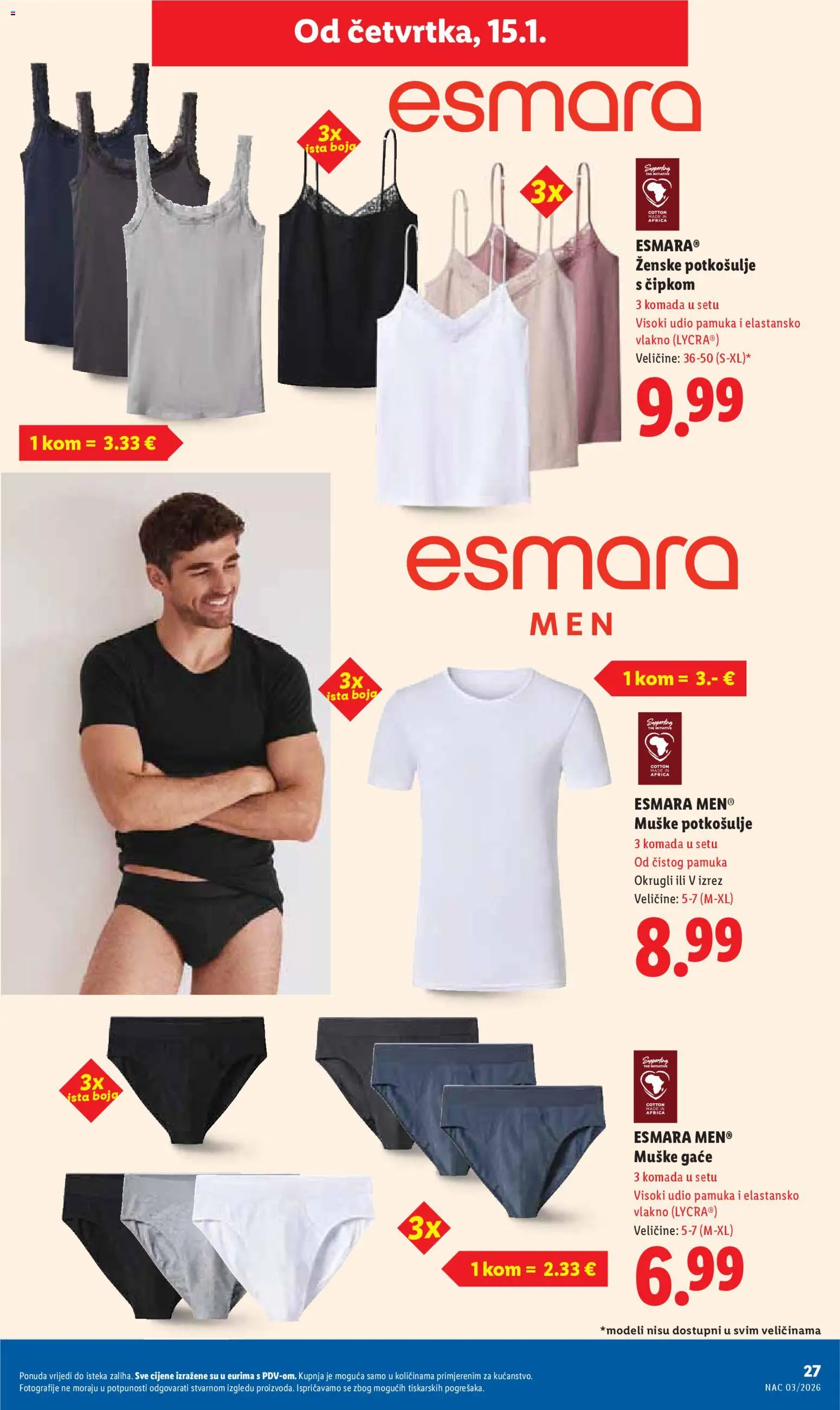 Lidl katalog | vrijedi od 12.01.2026 | Stranica: 27