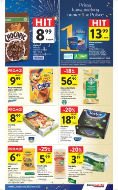 Pogląd oferty "Intermarche Gazetka" - ważna od 27.12.2025 | Strona: 24 | Produkty: Radio, Herbata, Ciasteczka, Sałatka