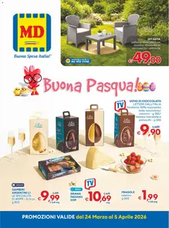 Anteprima del volantino MD Discount volantino valido a partire dal 24.03.2026