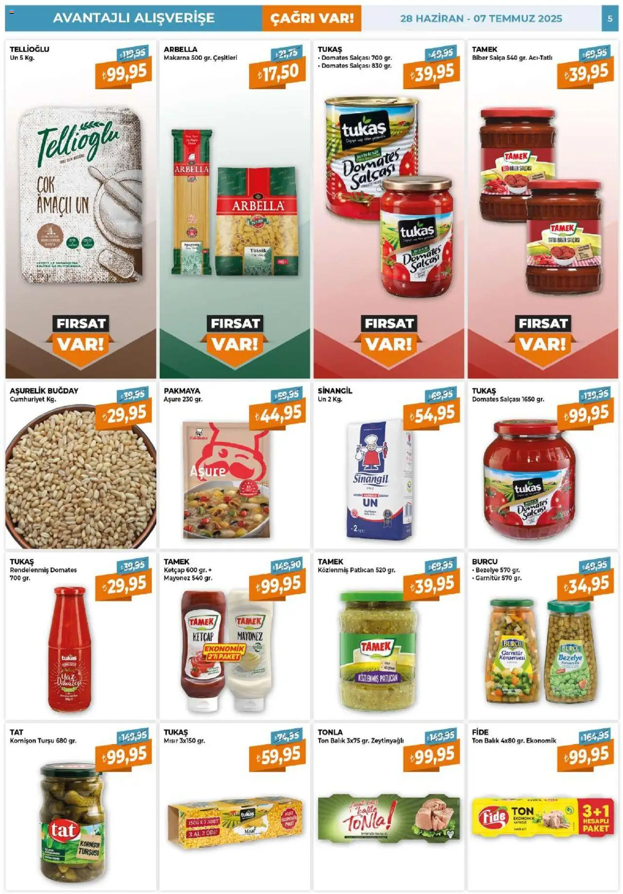 Çağrı Market Katalog - 28.06.2025 tarihinden itibaren geçerlidir | Sayfa: 5 | Ürünler: Ketçap, Mayonez, Patlıcan, Mısır